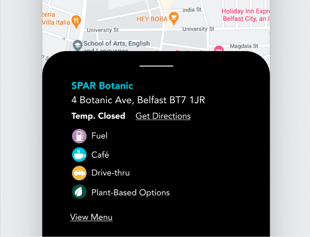 App map functionality